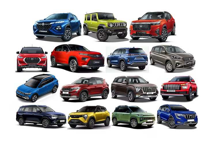 Top 15 SUVs Exported from India